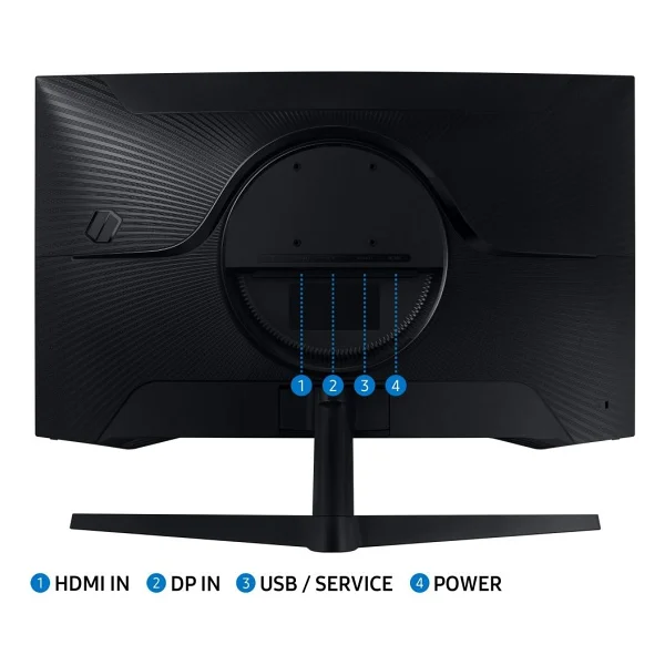 Samsung Odyssey G5 Ls27ag550euxuf 27" 1 Ms 2k Curved 165 Hz Oyuncu Monitörü - Görsel 5