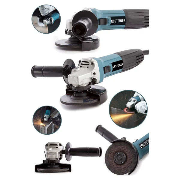 Steiner Germany Technology 2600 Watt Profesyonel Metal Şanzıman Avuç İçi Spiral Taşlama Makinesi - Görsel 4