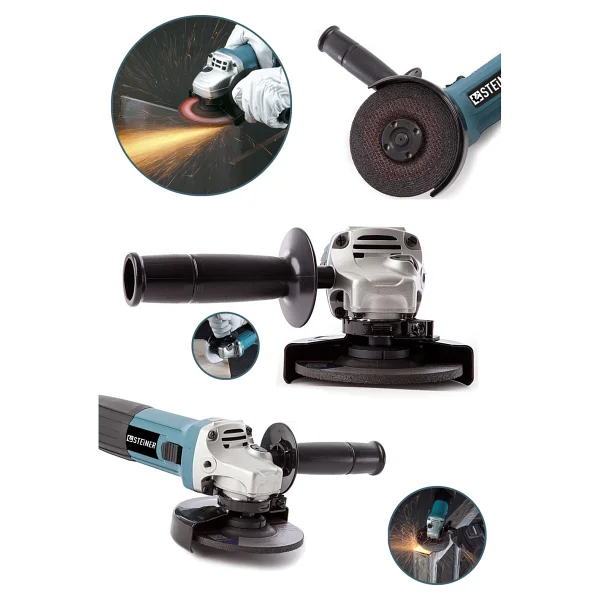 Steiner Germany Technology 2600 Watt Profesyonel Metal Şanzıman Avuç İçi Spiral Taşlama Makinesi - Görsel 3