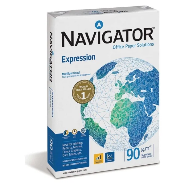 Navigator A4 90 Gr 2500 Yaprak 5'li Paket Gramajlı Fotokopi Kağıdı - Görsel 2