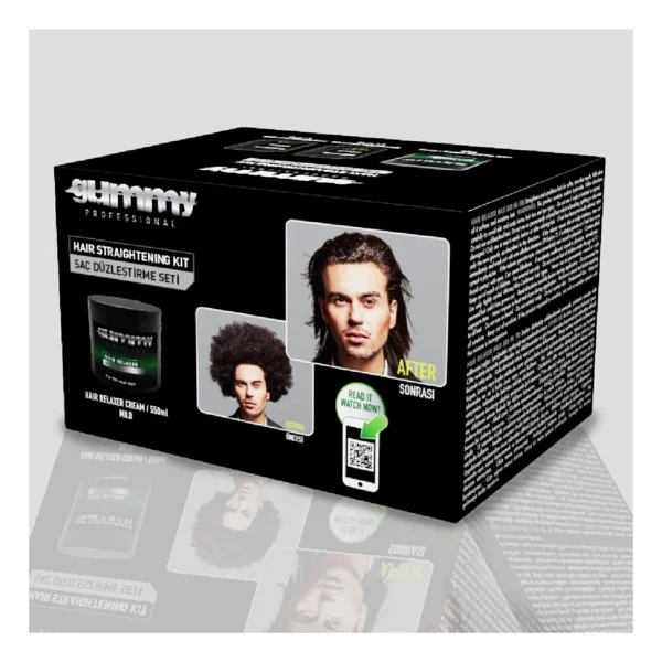 Gummy Hair Relaxer 2 Ay Kalıcı Saç Düzleştirme Seti - Görsel 5