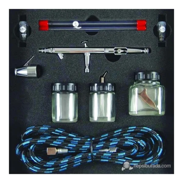 Magicbrush Ab-131bk Alttan Depolu Airbrush Boya Tabancası - Görsel 2