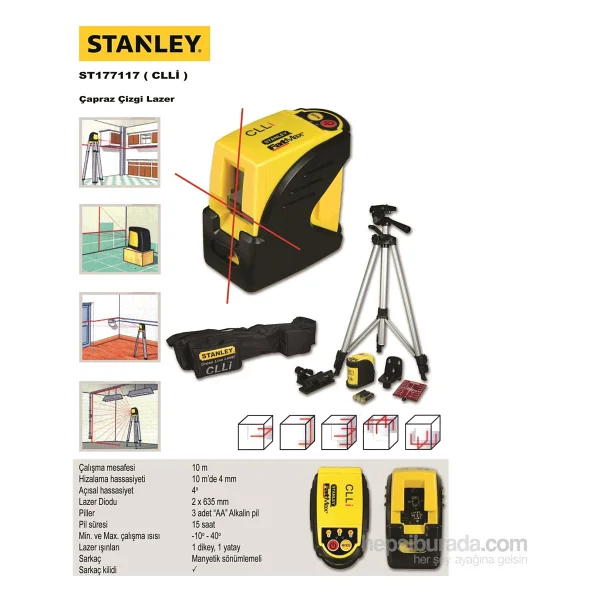 Stanley St177117 Lazer Hizalama - Görsel 2