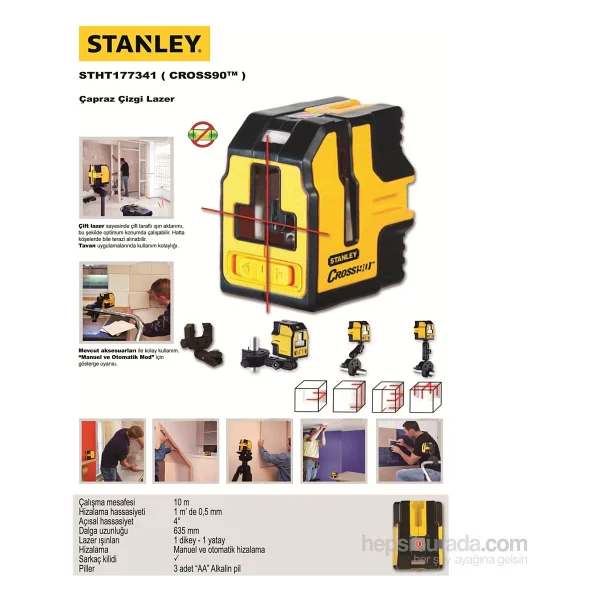 Stanley STHT177341 Lazer Hizalama - Görsel 3