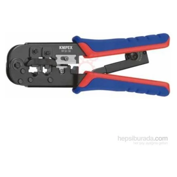 Knipex 97 51 10 190 Mm Telefon Network Bağlantı Pensesi - Görsel 4