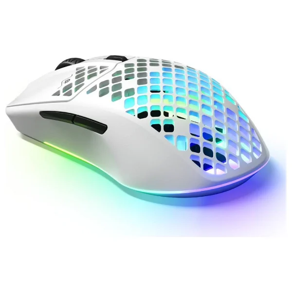 Steelseries Aerox 3 RGB Şarjlı Ergonomik Optik Kablosuz Oyuncu Mouse - Görsel 3