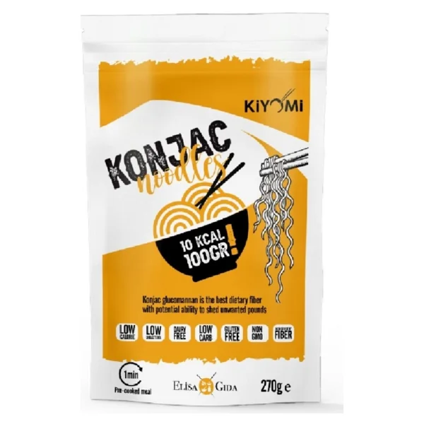 Kiyomi Shirataki Konjac 270 Gr 10'lu Paket Noodle - Görsel 5