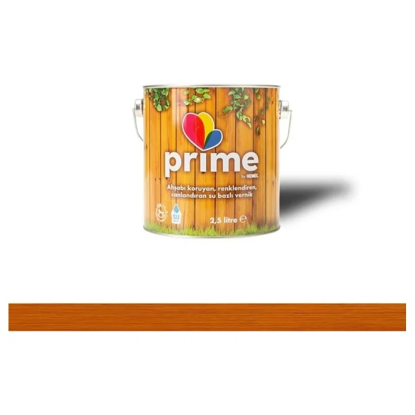 Hemel Prime 0.75 Lt Su Bazlı Ahşap Vernik - Görsel 8
