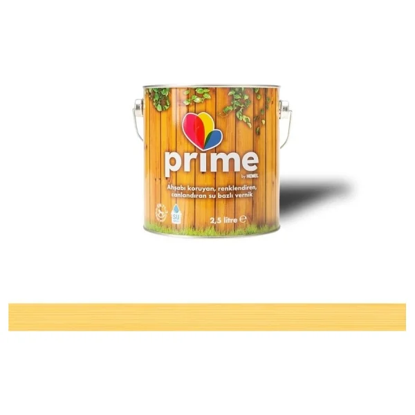 Hemel Prime 0.75 Lt Su Bazlı Ahşap Vernik - Görsel 7