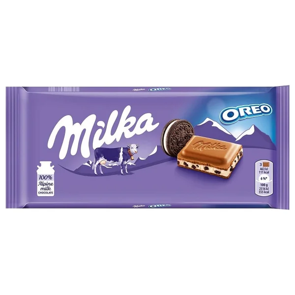 Milka Oreolu Çikolata 100 Gr - Görsel 2