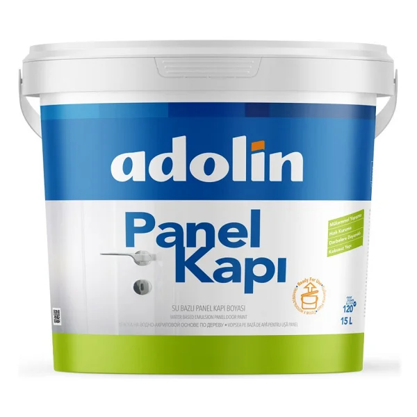 Adolin 1 Kg Su Bazlı Kapı Boyası - Beyaz - Görsel 2