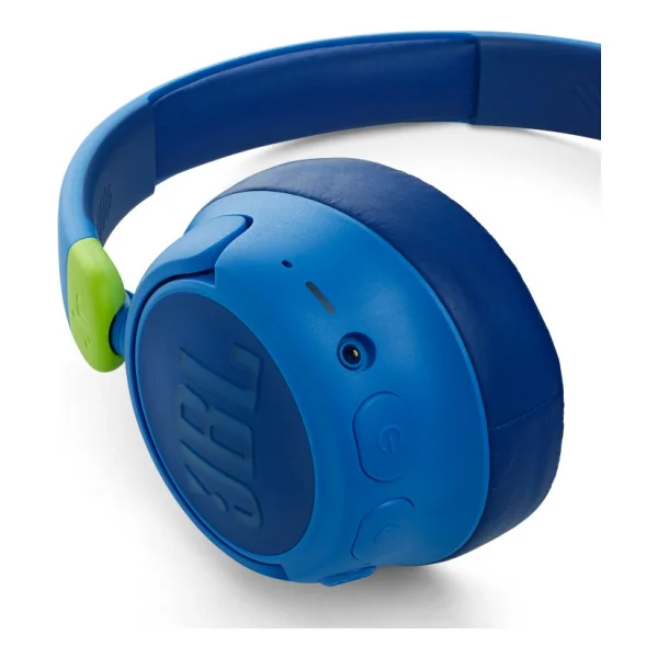 Jbl Jr 460nc ANC Mavi Kulak Üstü Çocuk Bluetooth Kulaklık - Görsel 4