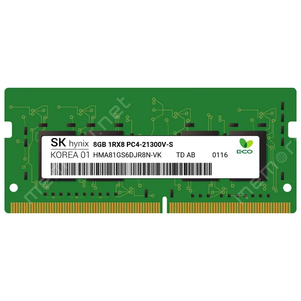 Skhynix 8 GB 2666 MHz Cl19 Hma81gs6djr8n-Vk DDR4 RAM - Görsel 2