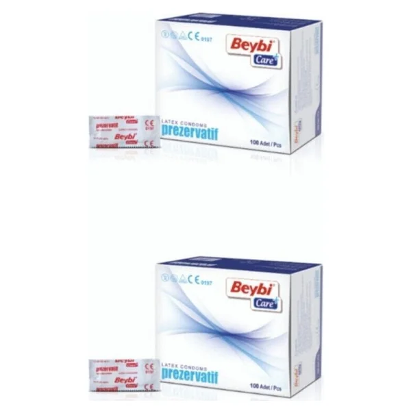 Beybi Care 100'lü 2 Adet Prezervatif - Görsel 2