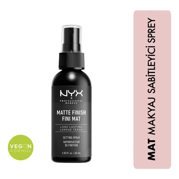 Nyx Professional Makeup Matte Finish 60 Ml Makyaj Sabitleyici Sprey - Görsel 2