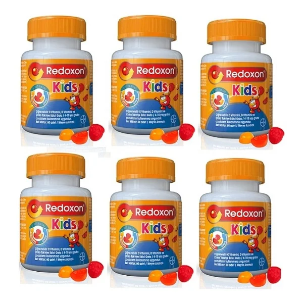Redoxon Kids Çiğneme 60 Tablet 6'lı - Görsel 2