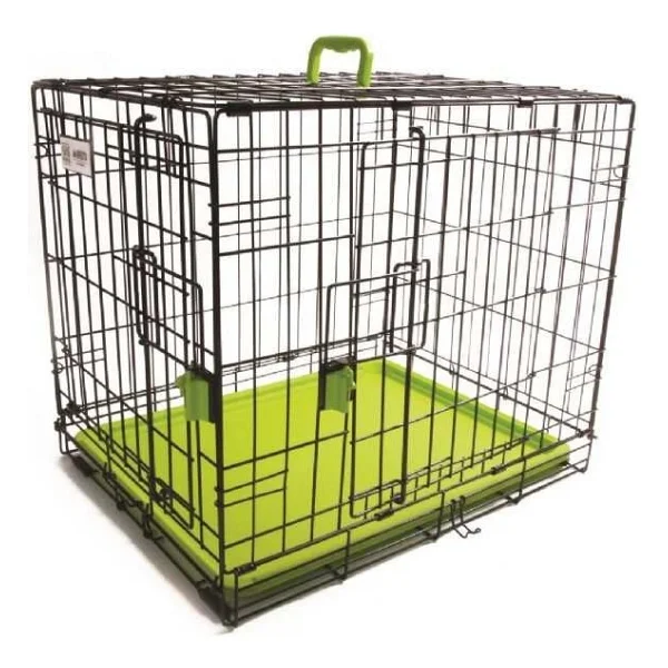 M-Pets Voyager 2 Kapılı Tekerlekli S 61x46x48 Cm Köpek Kafesi - Görsel 10