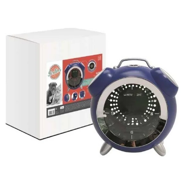 M-Pets Sixties Mavi Clock Kedi Taşıma Çantası - Görsel 2