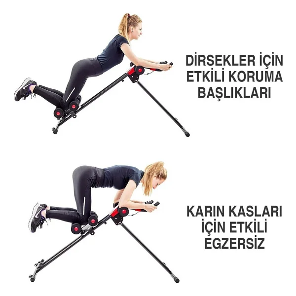 Hepitop Egzersiz Mekik Sehpası Karın Sıkılaştırma Aleti - Görsel 4