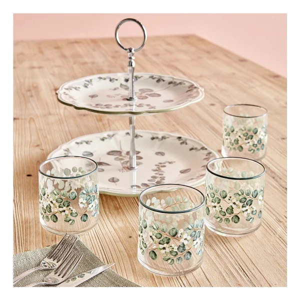 Bella Maison Ocaliptus Yeşil 4'lü Meşrubat Bardağı 280 Ml - Görsel 6