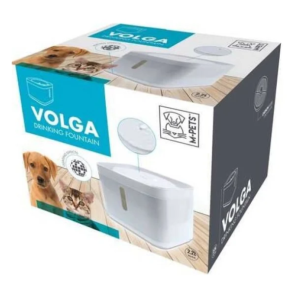 M-Pets Volga Işıklı 2200 Ml Kedi Ve Köpekler İçin Su Pınarı - Görsel 3