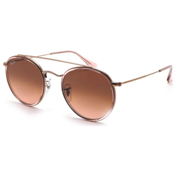 Ray-Ban Round 3647n 9069a5 Copper-Brown Güneş Gözlüğü - Görsel 2
