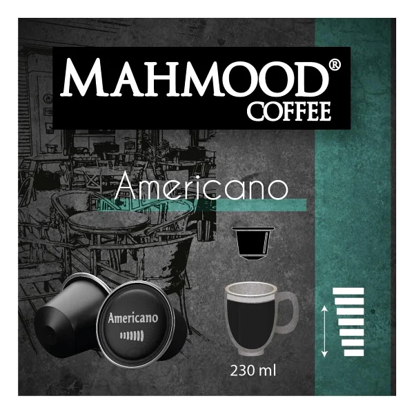 Mahmood Coffee Americano Kapsül Kahve 16'lı - Görsel 5