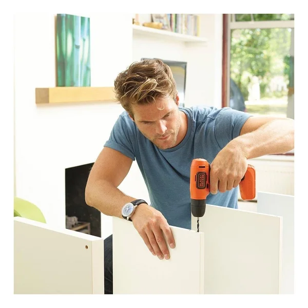 Black+Decker Bdcd8 Li-İon Akülü Vidalama Makinesi - Görsel 3
