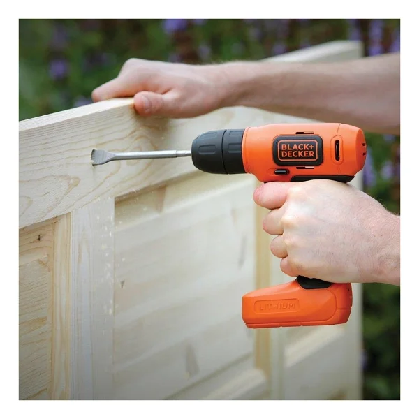 Black+Decker Bdcd8 Li-İon Akülü Vidalama Makinesi - Görsel 4