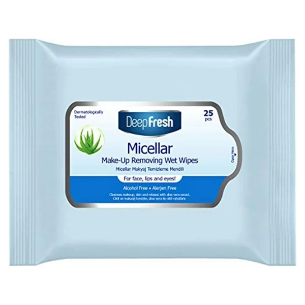 Deep Fresh Micellar 25'li Makyaj Temizleme Mendili - Görsel 5