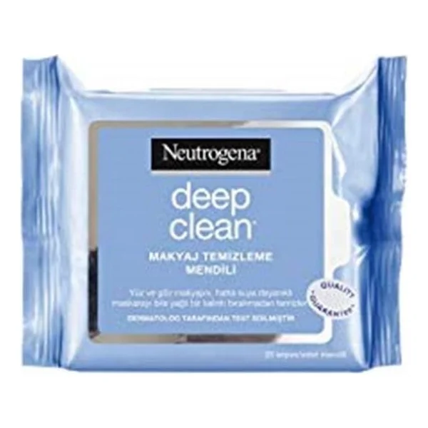 Neutrogena Deep Clean 25'li Makyaj Temizleme Mendili - Görsel 2
