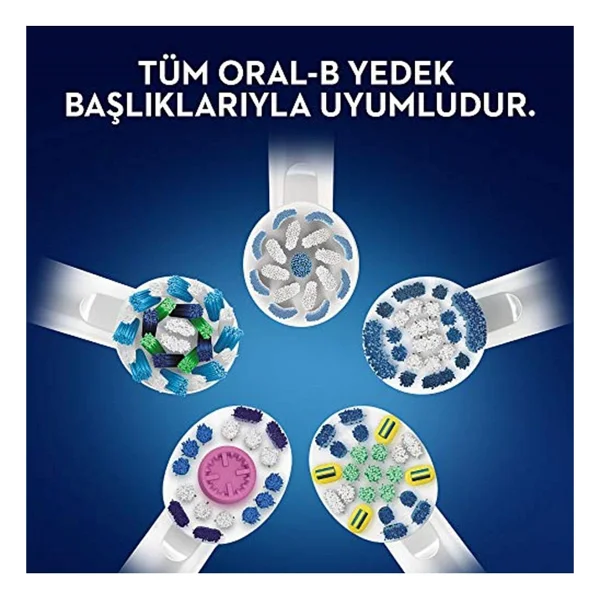 Oral-B Familiy Edition Pro 500 + D100 Frozen 2'li Şarjlı Diş Fırçası - Görsel 5