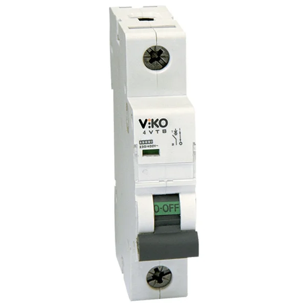Viko 4vtb-1b10 Monofaze 1x10a B Tipi Otomatik Sigorta 4,5ka - 10 A - Görsel 2