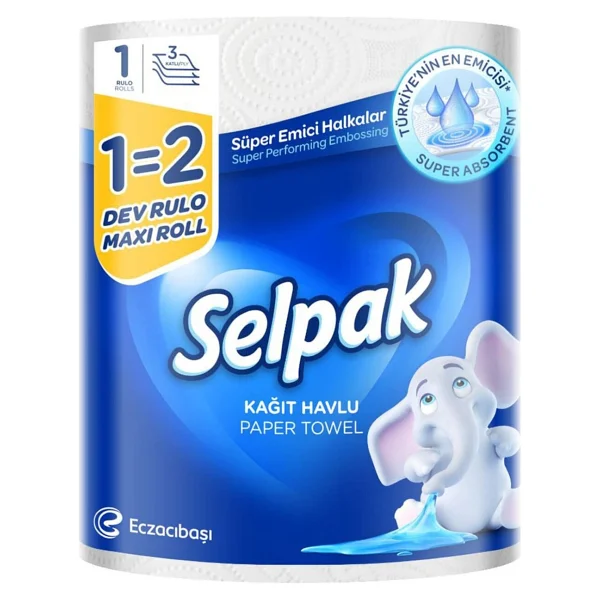 Selpak Tekli Dev Kağıt Havlu - Görsel 2
