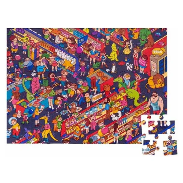 Eolo +5 Yaş Süpermarket 96 Parça Puzzle - Görsel 2