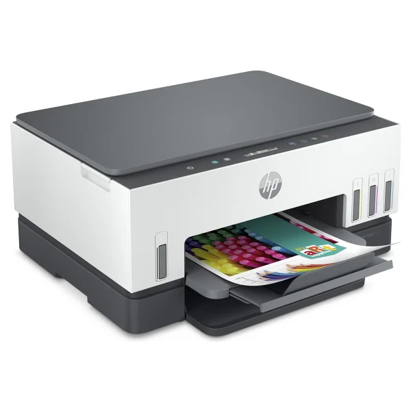 Hp Smart Tank 670 6uu48a Wi-Fi + Tarayıcı + Fotokopi Renkli Çok Fonksiyonlu Tanklı Mürekkep Püskürtmeli Yazıcı - Görsel 6