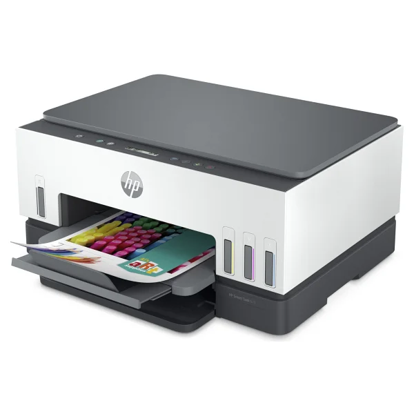 Hp Smart Tank 670 6uu48a Wi-Fi + Tarayıcı + Fotokopi Renkli Çok Fonksiyonlu Tanklı Mürekkep Püskürtmeli Yazıcı - Görsel 7