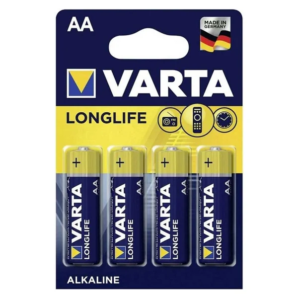 Varta Longlife Aa Kalem Pil 4'lü Paket - Görsel 5