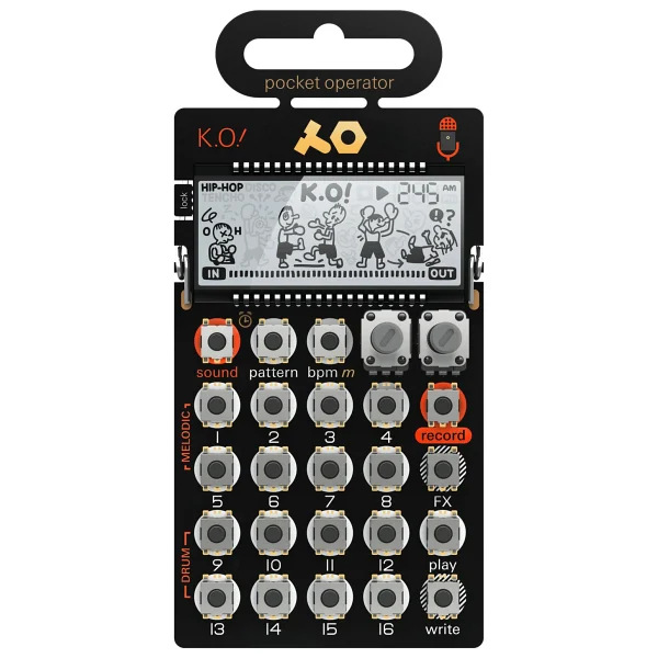 Teenage Engineering Po-33 K.O.! Micro Sampler Synthesizer - Görsel 3