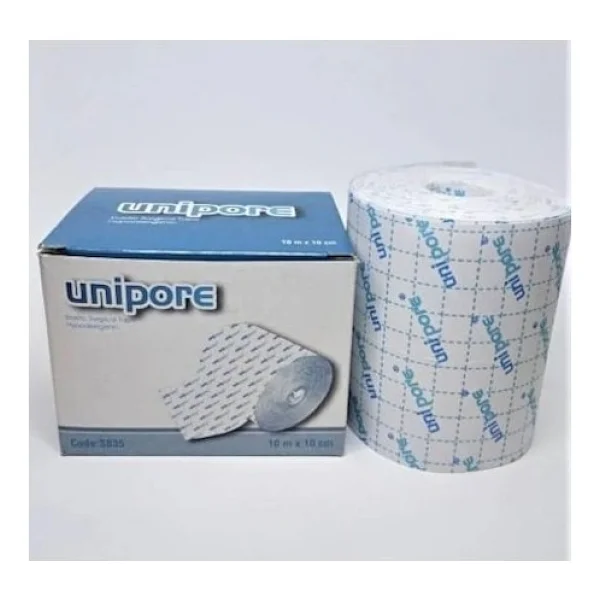 Unipore S835 Esnek Fix 10m X 10cm 10'lu Paket Sabitleme Bandı Flaster - Görsel 3