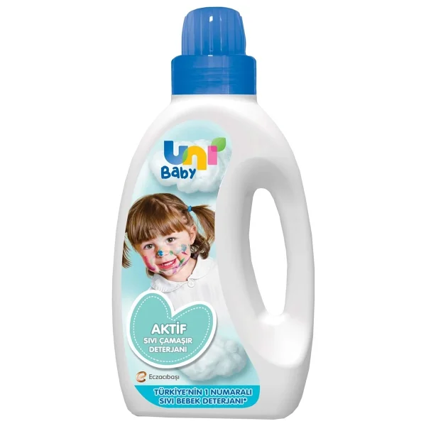 Uni Baby Aktif Sıvı Çamaşır Deterjanı 1500 Ml 6 Adet - Görsel 2