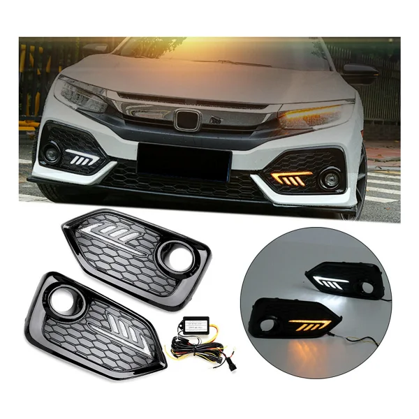 Honda Civic Fk7 2016-2019 Hb Ön Sis Ledi - Görsel 3
