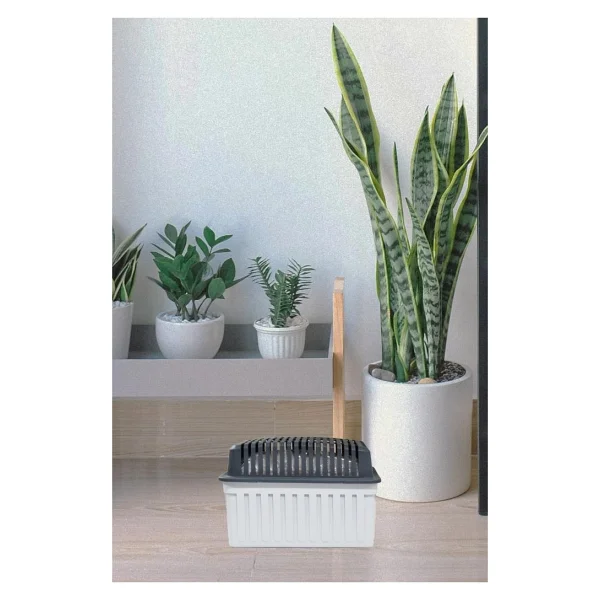 1 Kg. Gri Dikdörtgen Nem Alıcı Aparat Naturel ( 1 Kg. Blok ) - Görsel 4