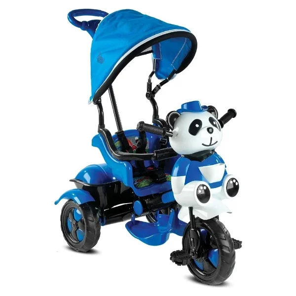 Babyhope 127 Little Panda Mavi 3 Tekerlekli Bisiklet - Görsel 2