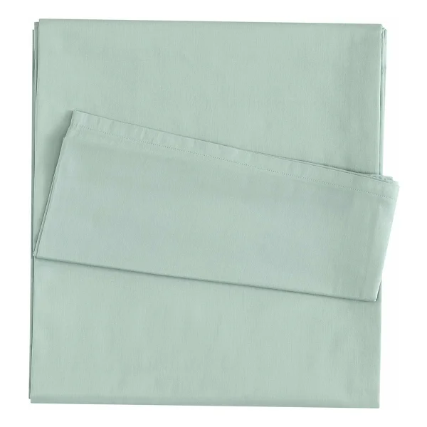 Linens Mix&Match Yeşil Pamuk Saten Tek Kişilik Çarşaf - Görsel 2