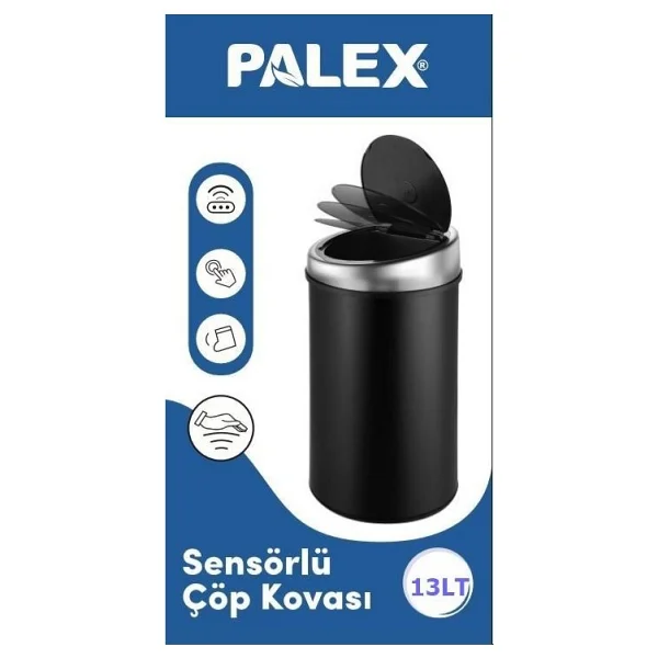 Palex Sp-13 Sensörlü Çöp Kovası 13 Litre - Görsel 3