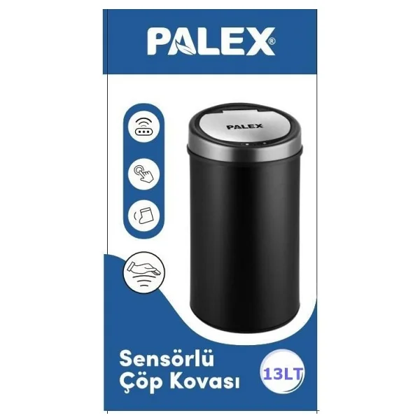 Palex Sp-13 Sensörlü Çöp Kovası 13 Litre - Görsel 4