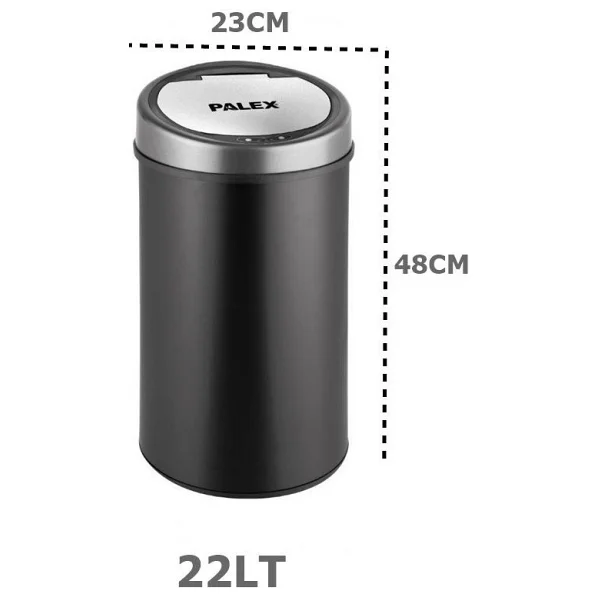 Palex Sp-22 Sensörlü Çöp Kovası 22 Litre - Görsel 2