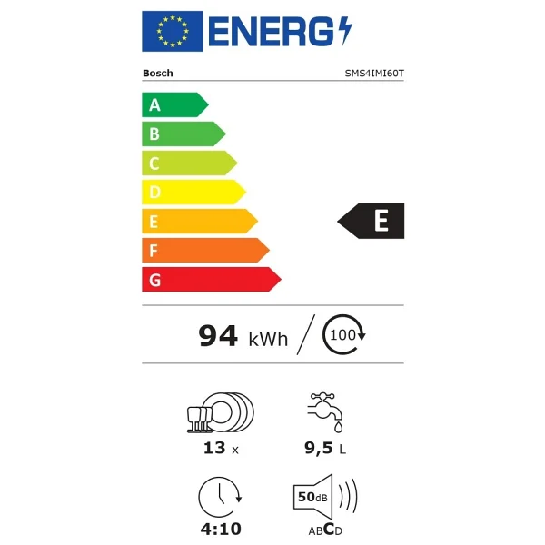 Bosch Sms4ımı60t Wi-Fi 6 Programlı Bulaşık Makinesi - Görsel 6