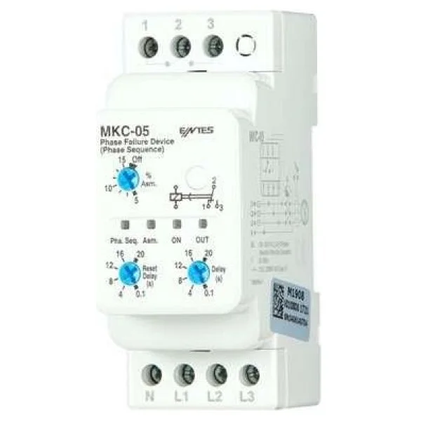 Entes Mkc-05 Motor Koruma Rölesi - Görsel 2